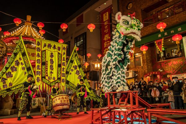 南京町 春節祭 獅子舞