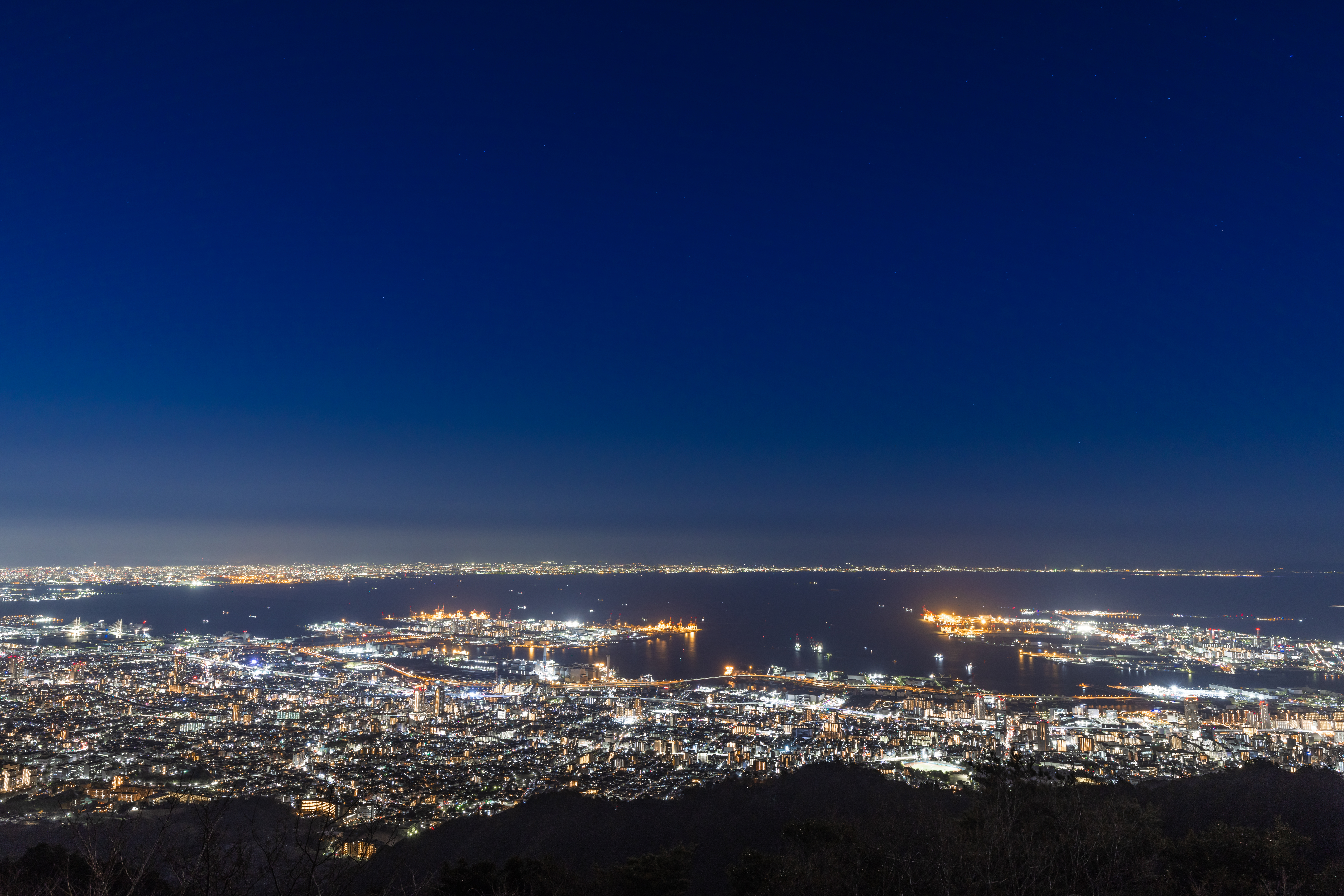 摩耶山 掬星台 夜景