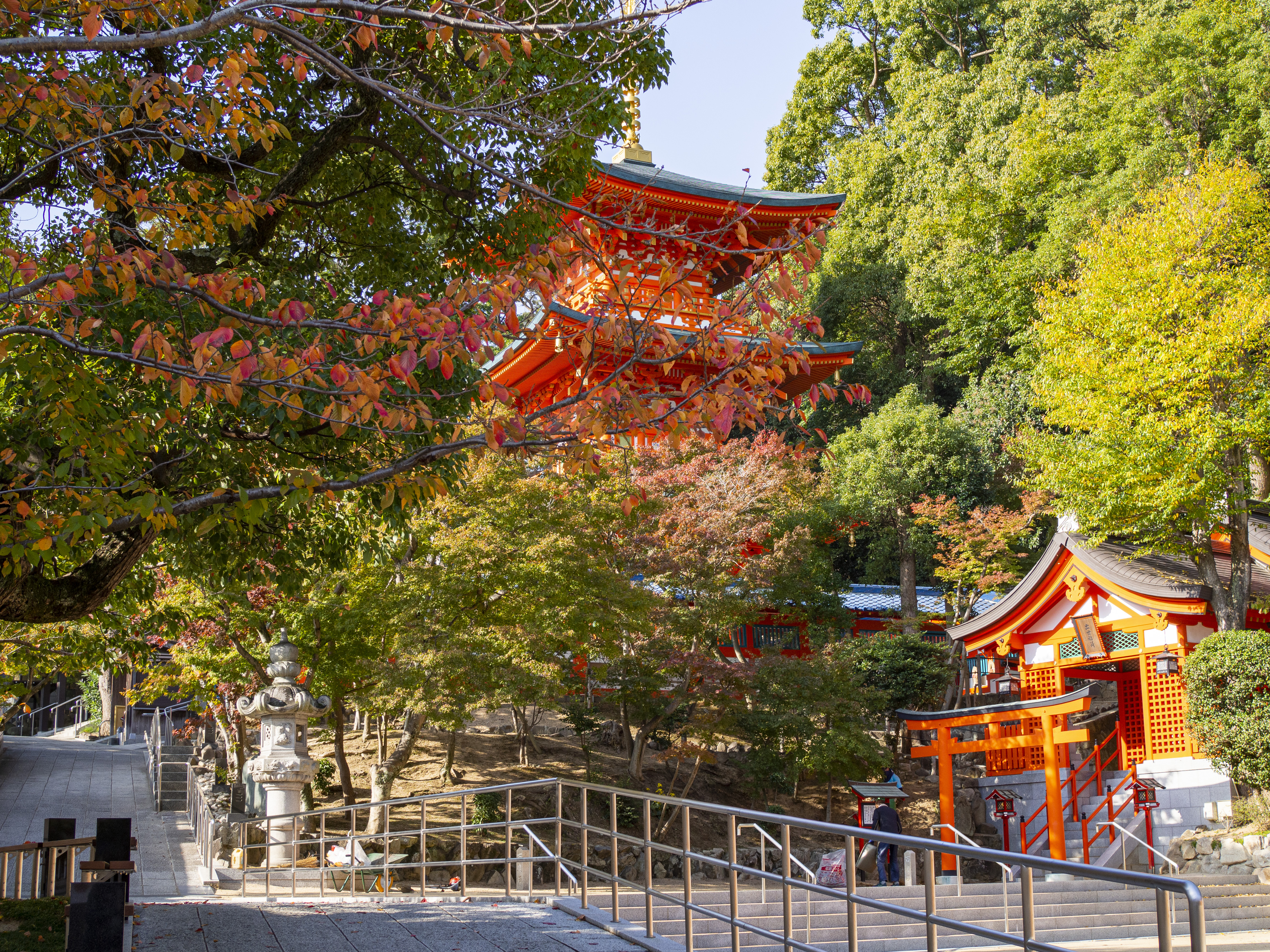 須磨寺三重塔