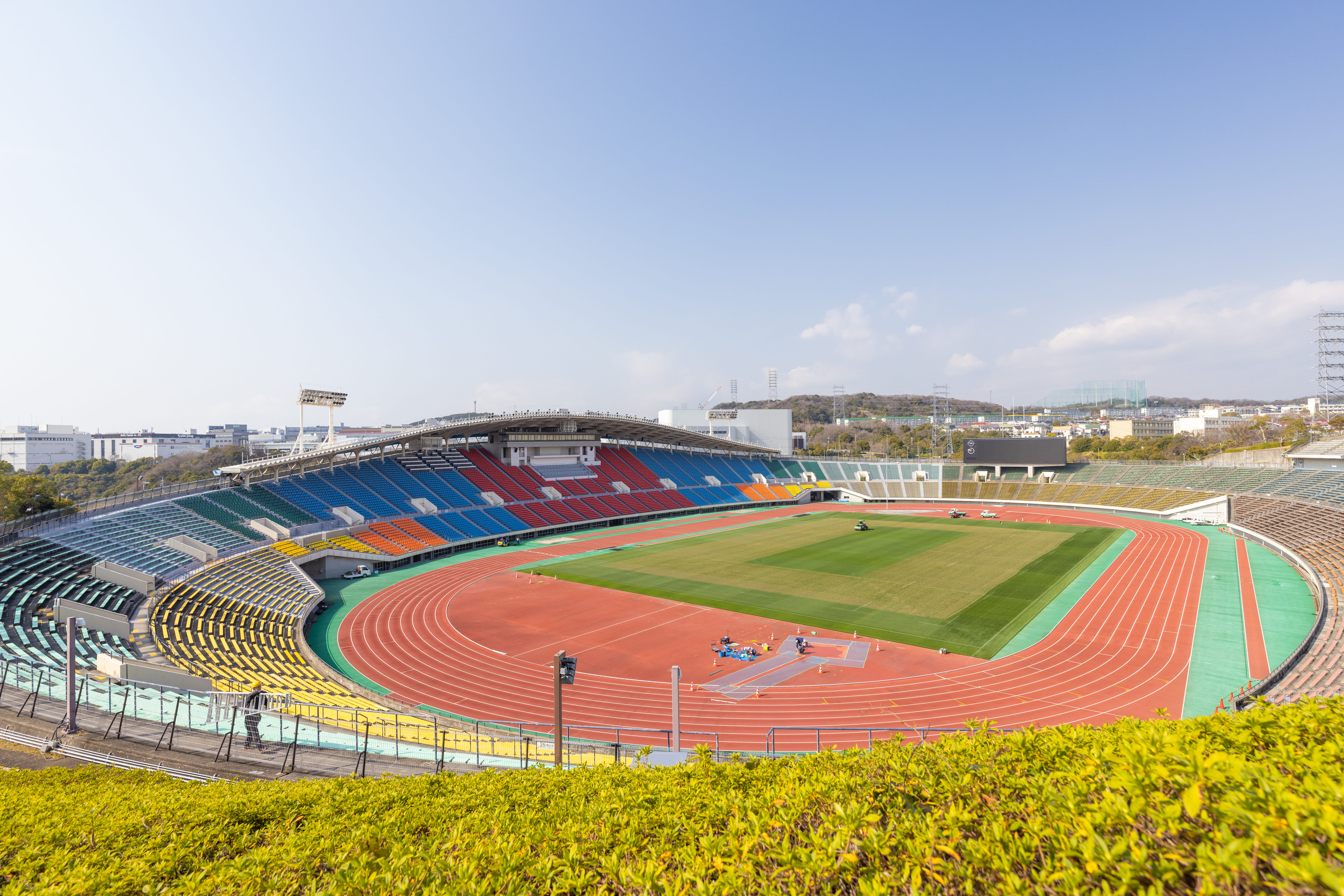 神戸総合運動公園 ユニバー記念競技場